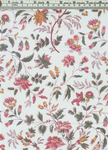 ss fabric, cotton multi colored floral print